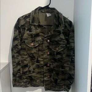 No Boundaries Camouflage Jacket